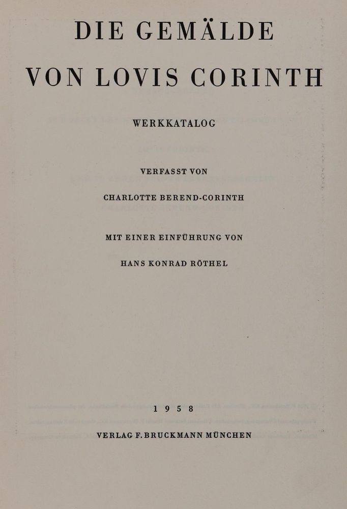 Große Abbildung Nr.2: 129-513 Berend-Corinth,C.: (Corinth)