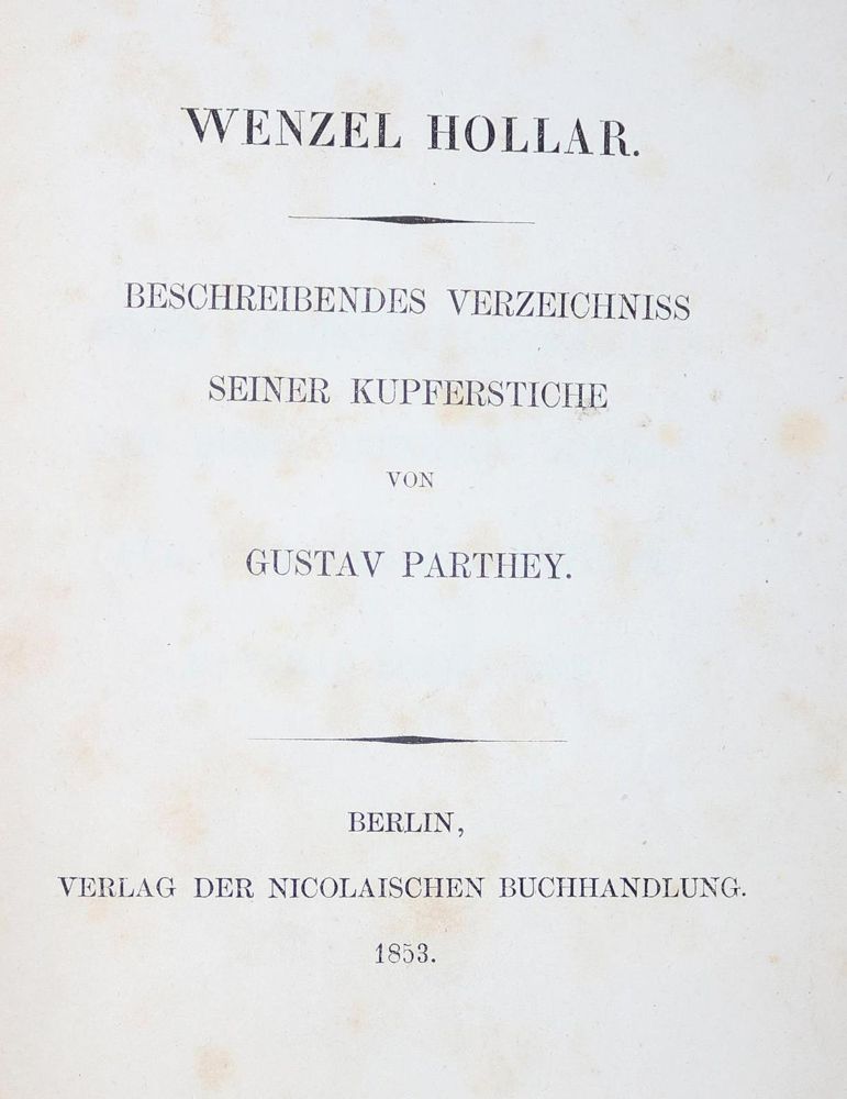 Große Abbildung Nr.1: 129-530 Parthey,G.: (Hollar)