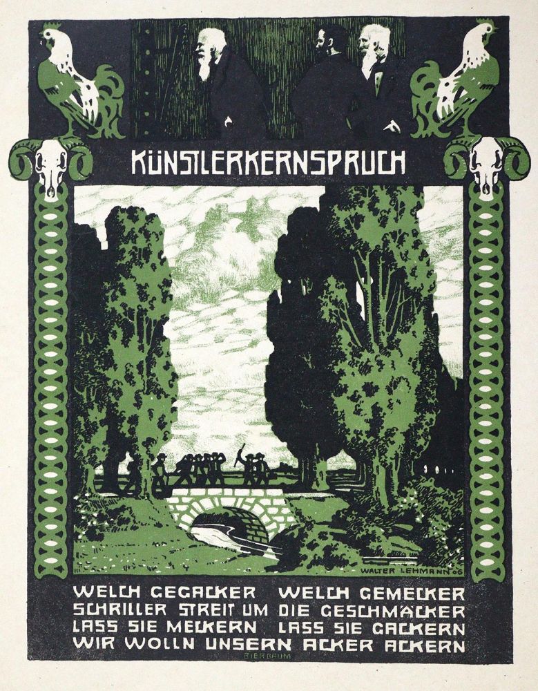 Große Abbildung Nr.2: 129-533 Kunstgewerbemuseum Berlin.: (Jugendstil, Berlin)