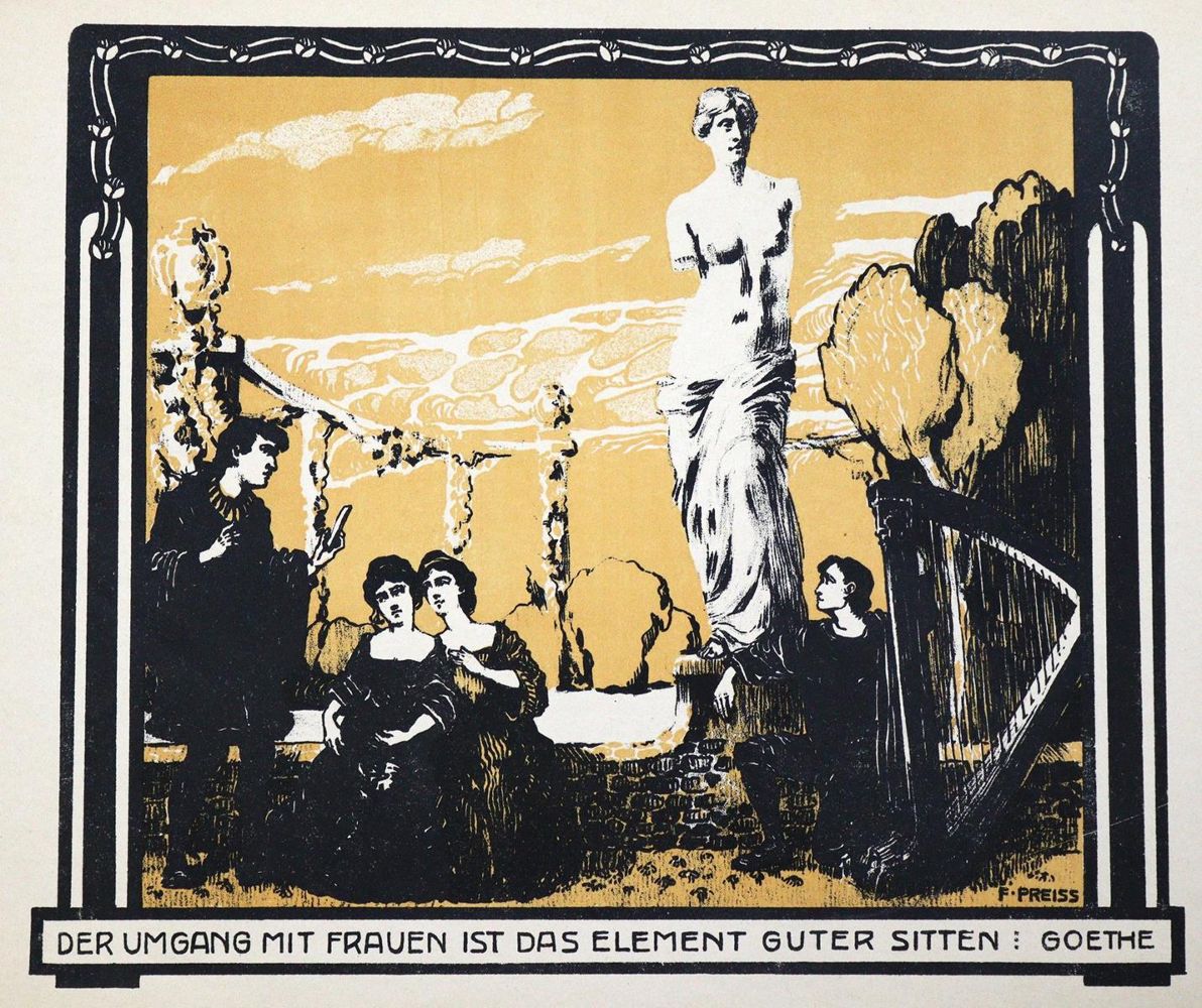 Große Abbildung Nr.6: 129-533 Kunstgewerbemuseum Berlin.: (Jugendstil, Berlin)