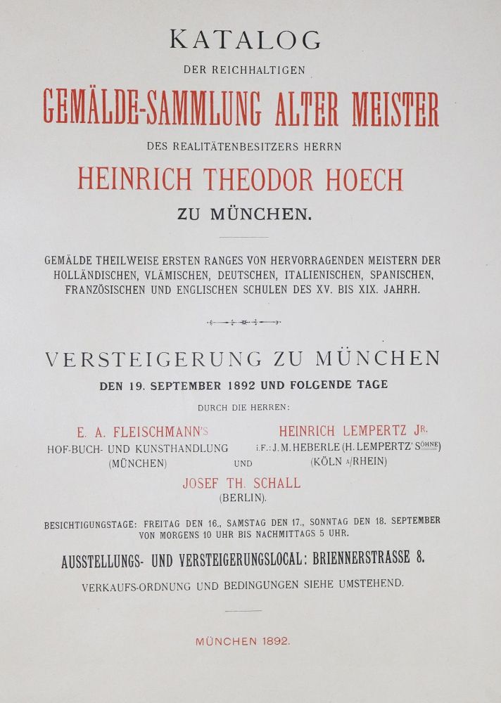 Große Abbildung Nr.1: 129-549 Hoech,H.T.: (Kataloge)