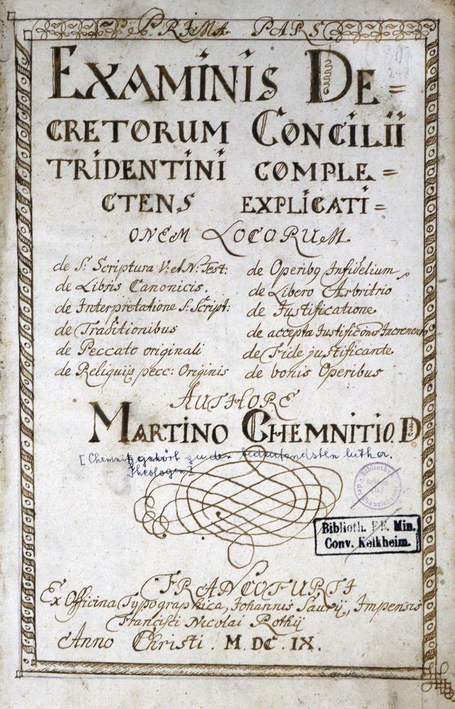 Große Abbildung Nr.1: 129-56 (Chemnitz,M.: (Alte Drucke, Handschriften und Theologie)