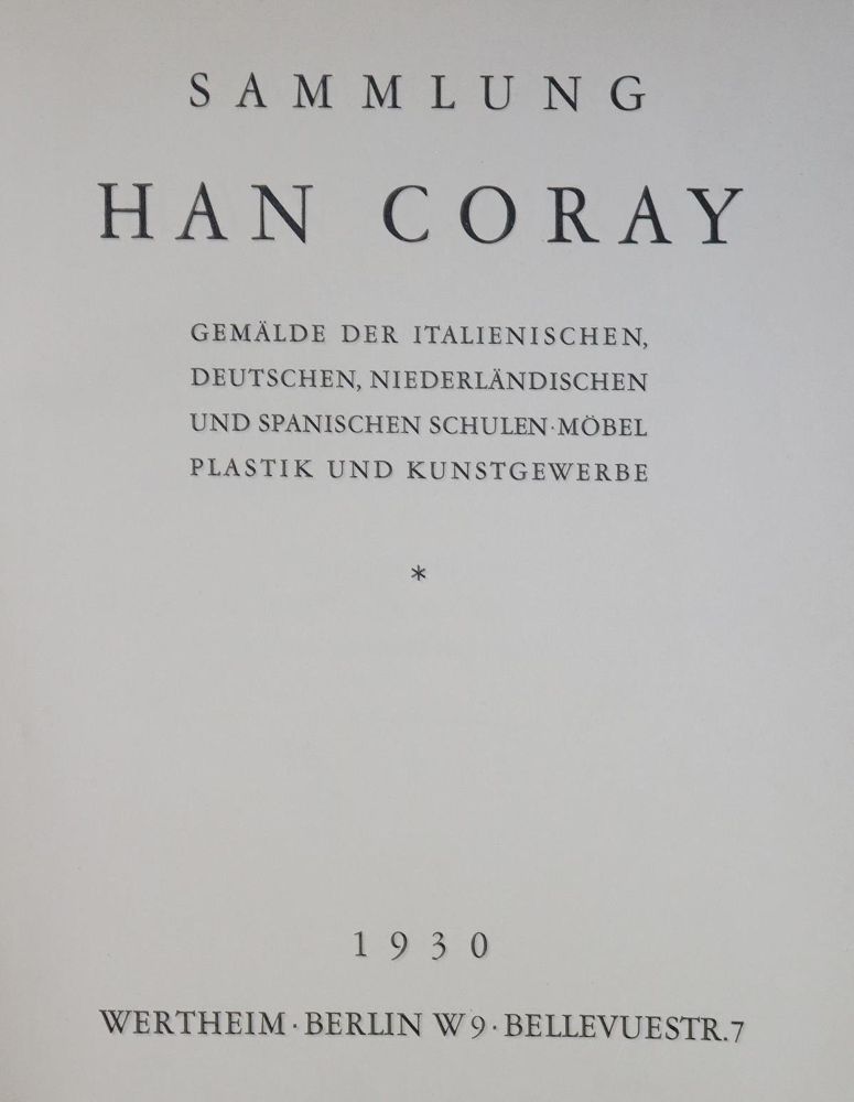 Große Abbildung Nr.1: 129-566 Wertheim.: (Kataloge)