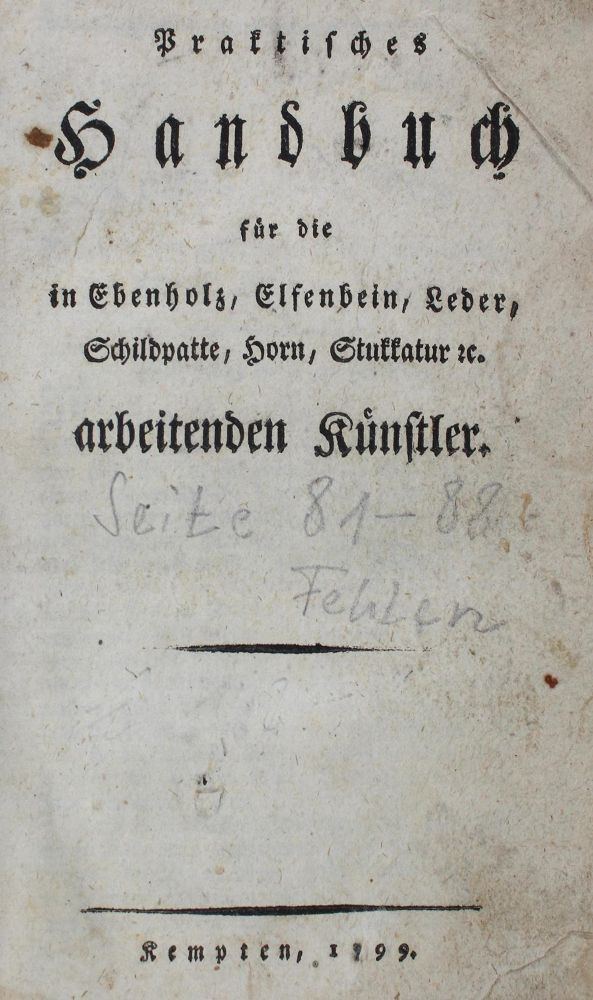 Große Abbildung Nr.1: 129-575 (Loos,P.W.).: (Kunstwissenschaft)