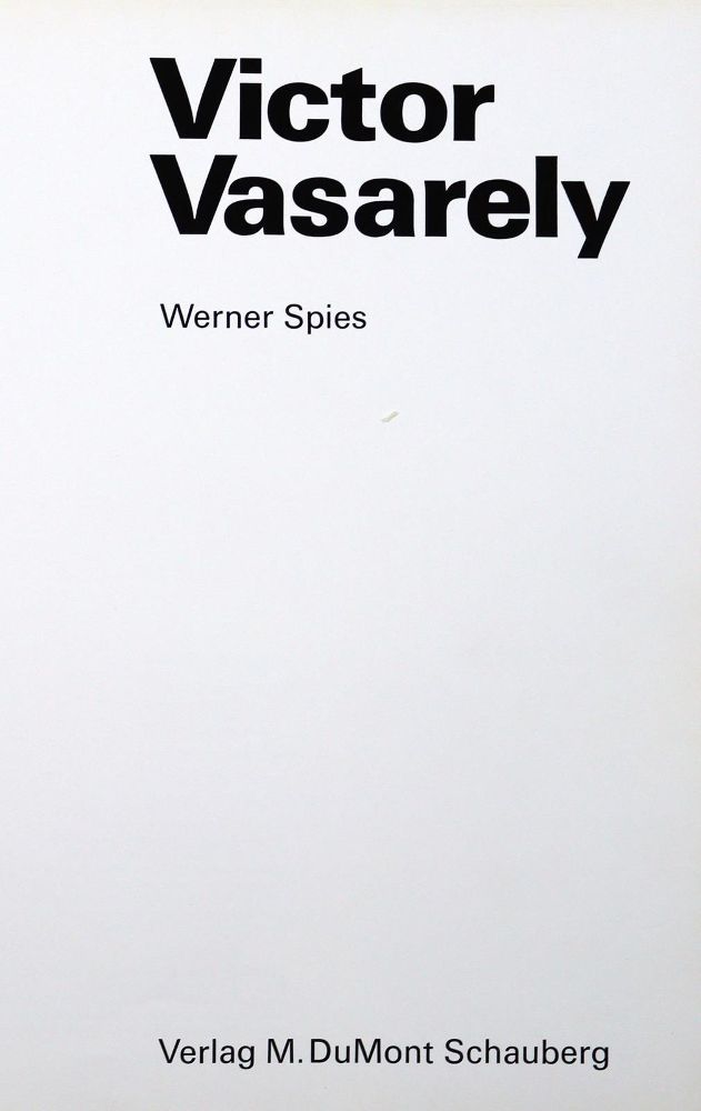 Große Abbildung Nr.2: 129-601 Spies,W.: (Vasarely)