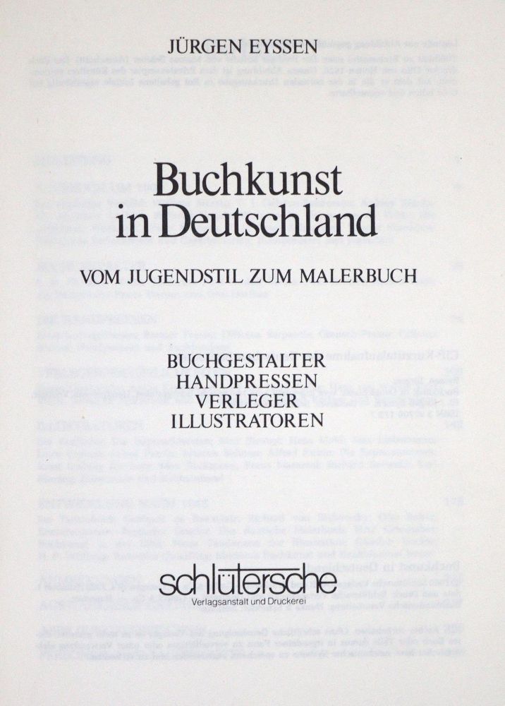Große Abbildung Nr.1: 129-627 Eyssen,J.: (Bibliographie und Buchwesen)