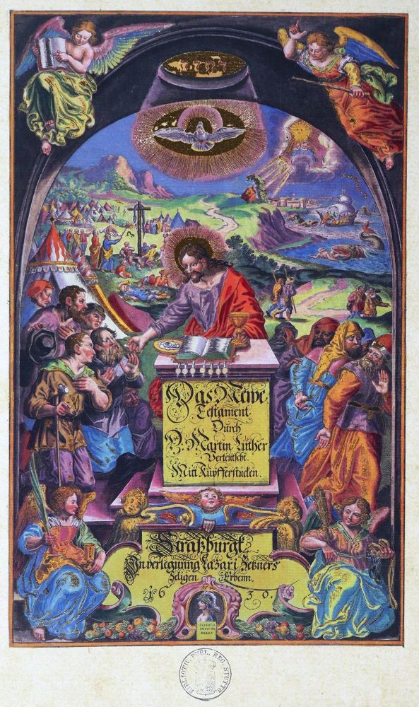 Große Abbildung Nr.1: 129-630 Biblia germanica.: (Faksimile)