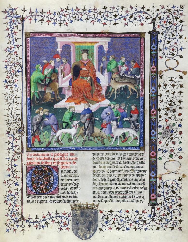 Große Abbildung Nr.1: 129-636 Gaston Phoebus.: (Faksimile)