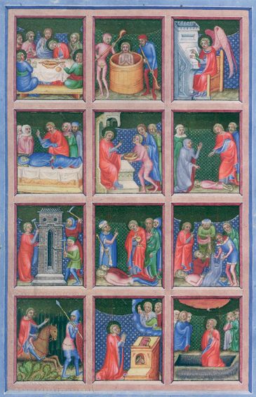 Große Abbildung Nr.1: 129-654 Wiener Bilderbibel.: (Faksimile)