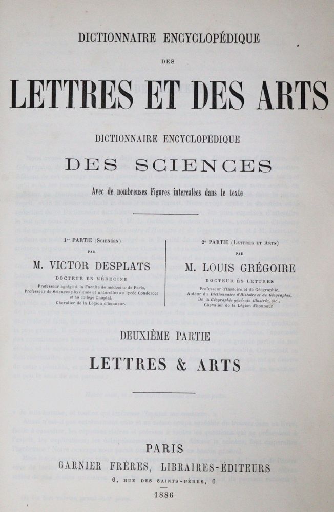 Große Abbildung Nr.1: 129-661 Desplats,V. u. L.Gregoire.: (Lexika - Wörterbücher - Sprachwissenschaften)