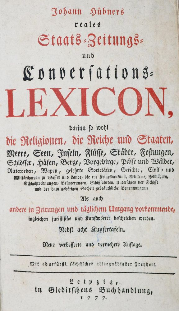 Große Abbildung Nr.1: 129-664 Hübner,J.: (Lexika - Wörterbücher - Sprachwissenschaften)