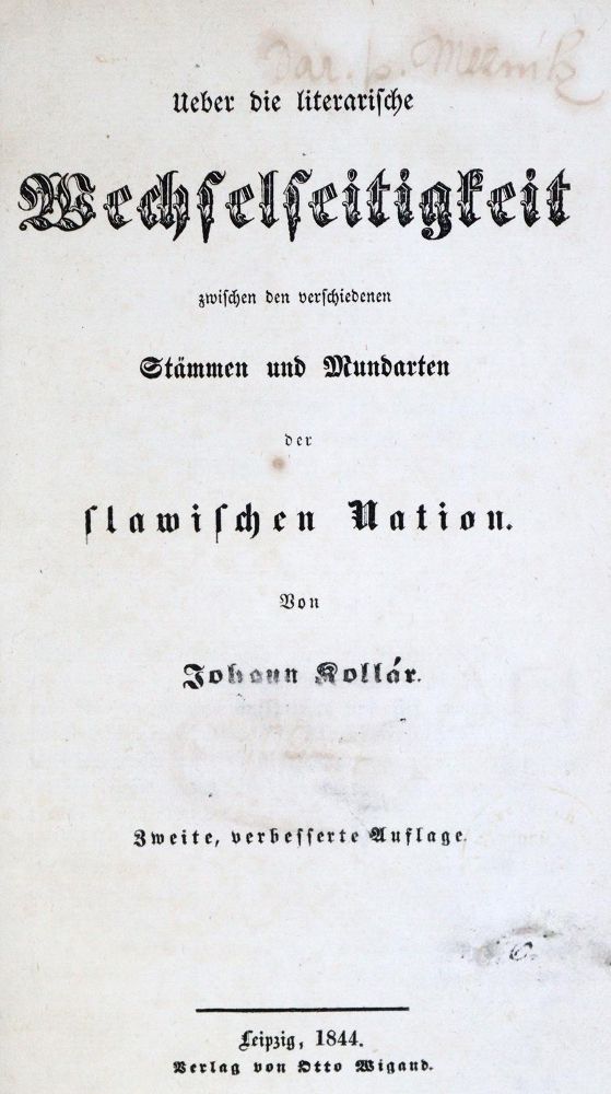 Große Abbildung Nr.1: 129-665 Kollar,J.: (Lexika - Wörterbücher - Sprachwissenschaften)