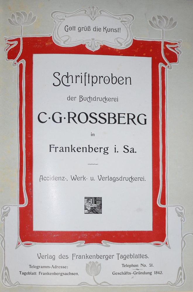 Große Abbildung Nr.2: 129-677 Rossberg,C.G.: (Bibliographie und Buchwesen)