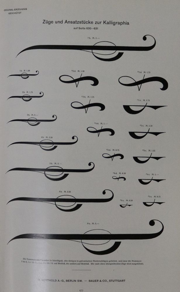 Große Abbildung Nr.2: 129-687 Berthold,H.: (Typographie und Kalligraphie)