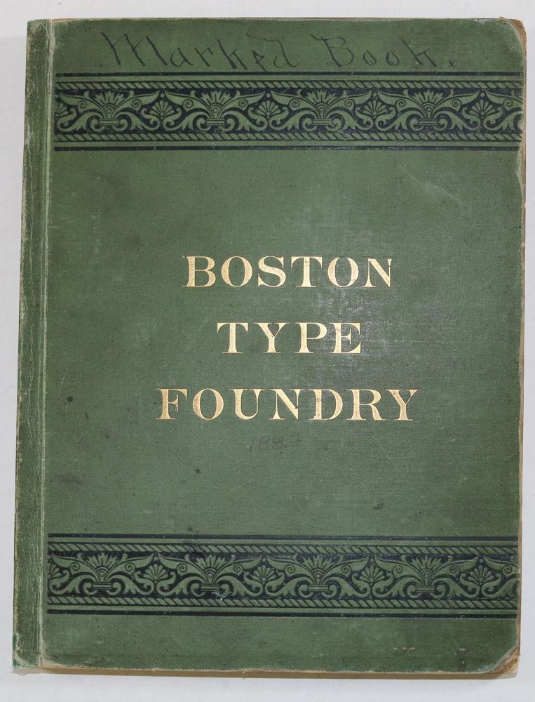 Große Abbildung Nr.2: 129-689 Boston Type Foundry.: (Typographie und Kalligraphie)