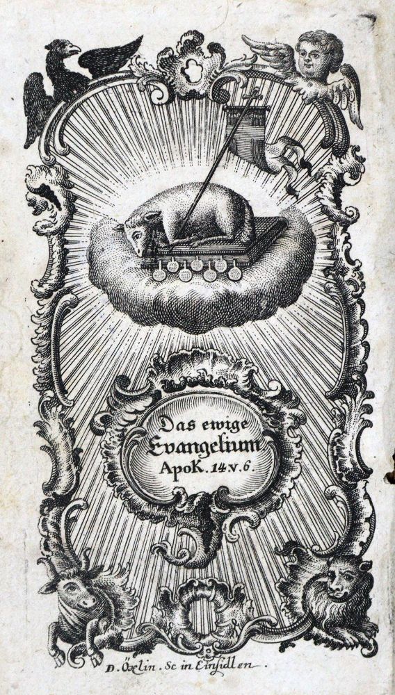 Große Abbildung Nr.2: 129-70 Evangelien und Episteln,: (Einsiedeln)
