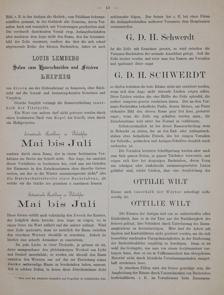 Große Abbildung Nr.1: 129-706 Fischer,H.: (Typographie und Kalligraphie)