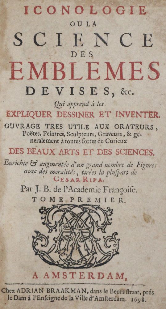 Große Abbildung Nr.1: 129-71 Ripa,C.: (Emblemata)