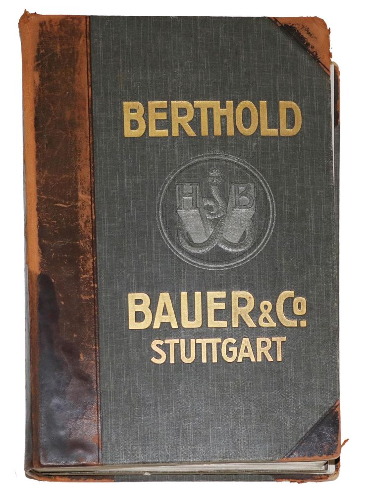 Große Abbildung Nr.1: 129-717 H.Berthold: (Typographie und Kalligraphie)