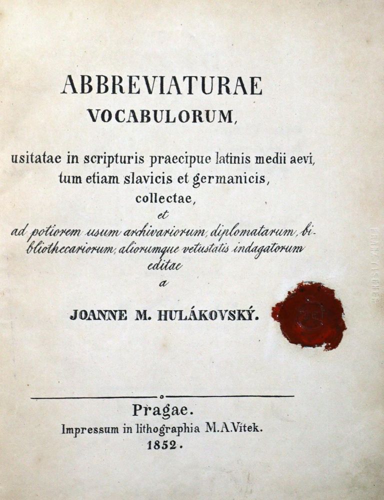 Große Abbildung Nr.1: 129-720 Hulakovsky,J.M.: (Typographie und Kalligraphie)