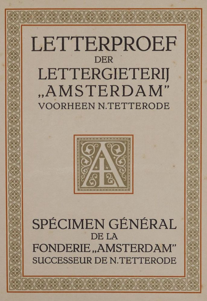 Große Abbildung Nr.2: 129-726 Letterproef: (Typographie und Kalligraphie)