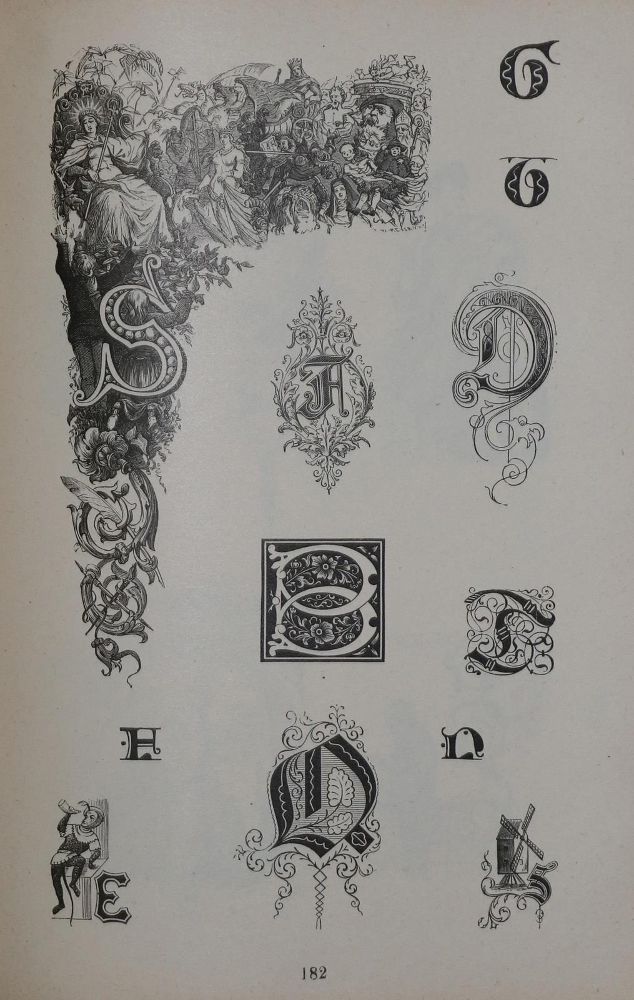 Große Abbildung Nr.1: 129-735 Norstedt,P.A.: (Typographie und Kalligraphie)