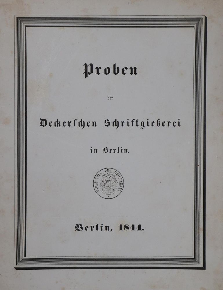 Große Abbildung Nr.1: 129-742 Proben: (Typographie und Kalligraphie)