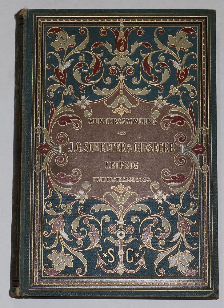 Große Abbildung Nr.1: 129-752 Schelter,J.G. u. Giesecke.: (Typographie und Kalligraphie)