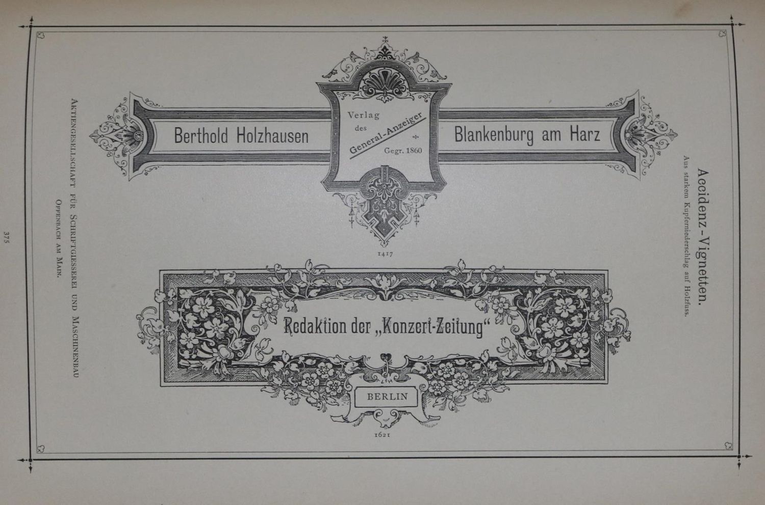 Große Abbildung Nr.36: 129-755 Schrift-Proben.: (Typographie und Kalligraphie)