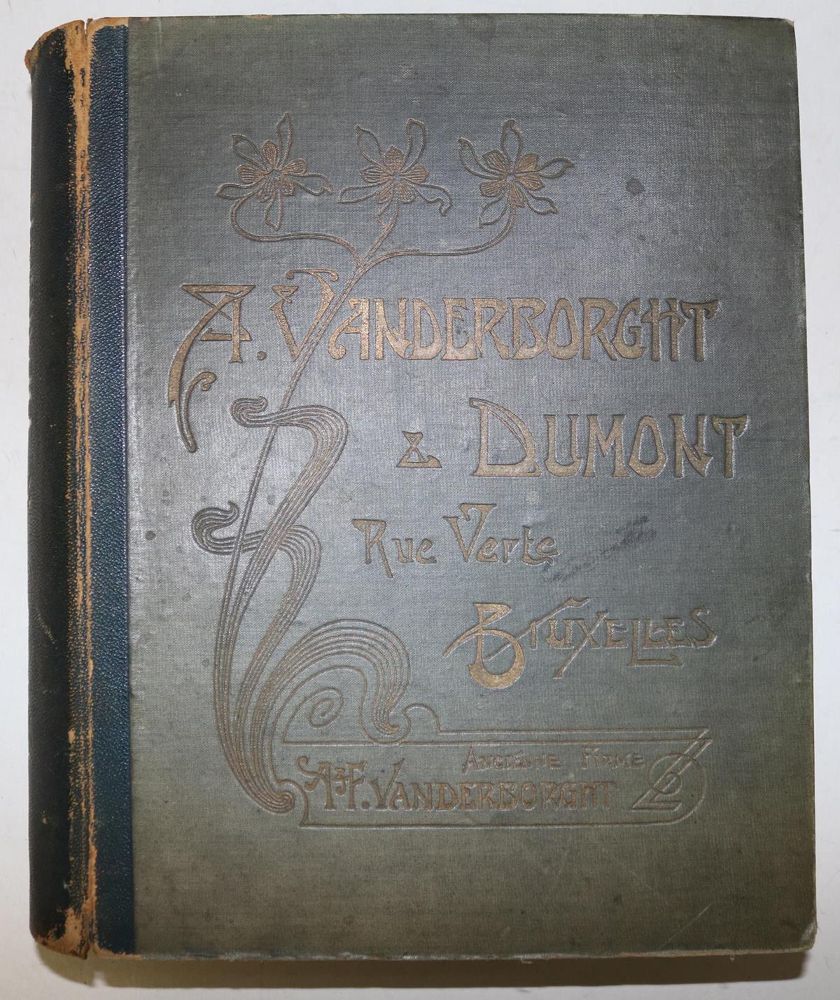 Große Abbildung Nr.21: 129-765 Vanderborght & Dumont.: (Typographie und Kalligraphie)