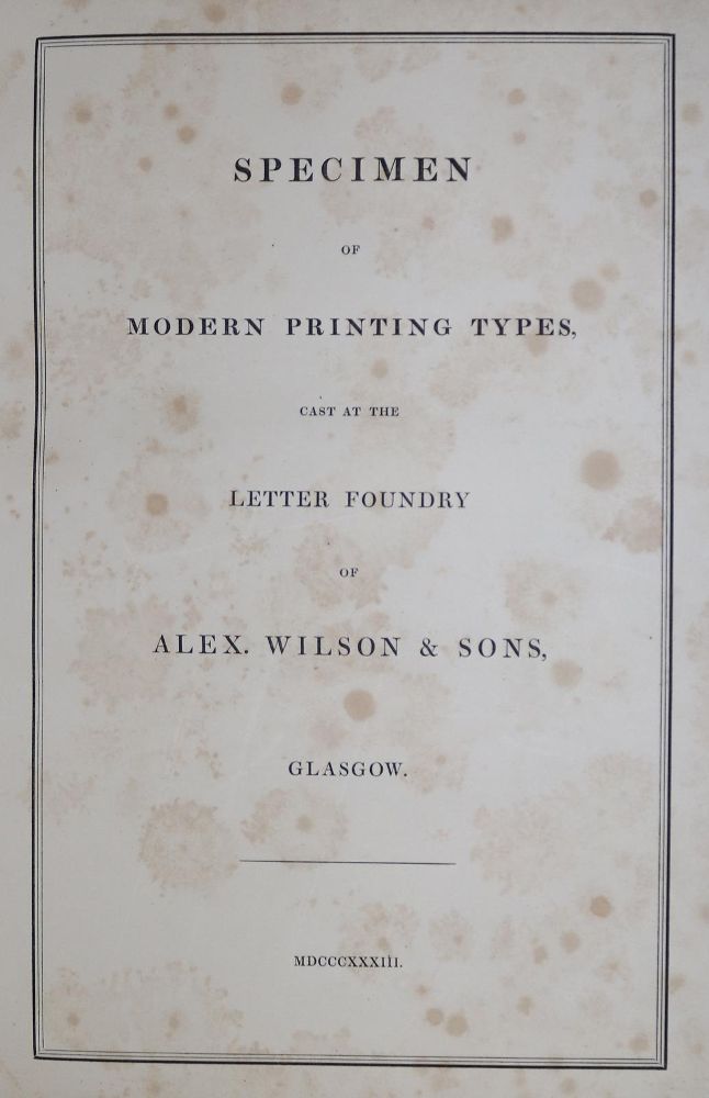 Große Abbildung Nr.1: 129-769 Wilson,A.: (Typographie und Kalligraphie)