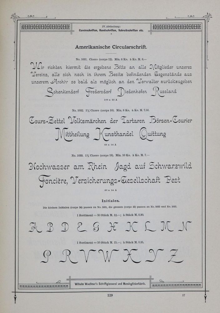 Große Abbildung Nr.1: 129-771 Woellmer,W.: (Typographie und Kalligraphie)
