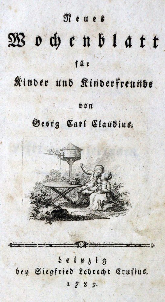 Große Abbildung Nr.1: 129-805 Claudius,G.C.: (Kinder- und Jugendbücher)