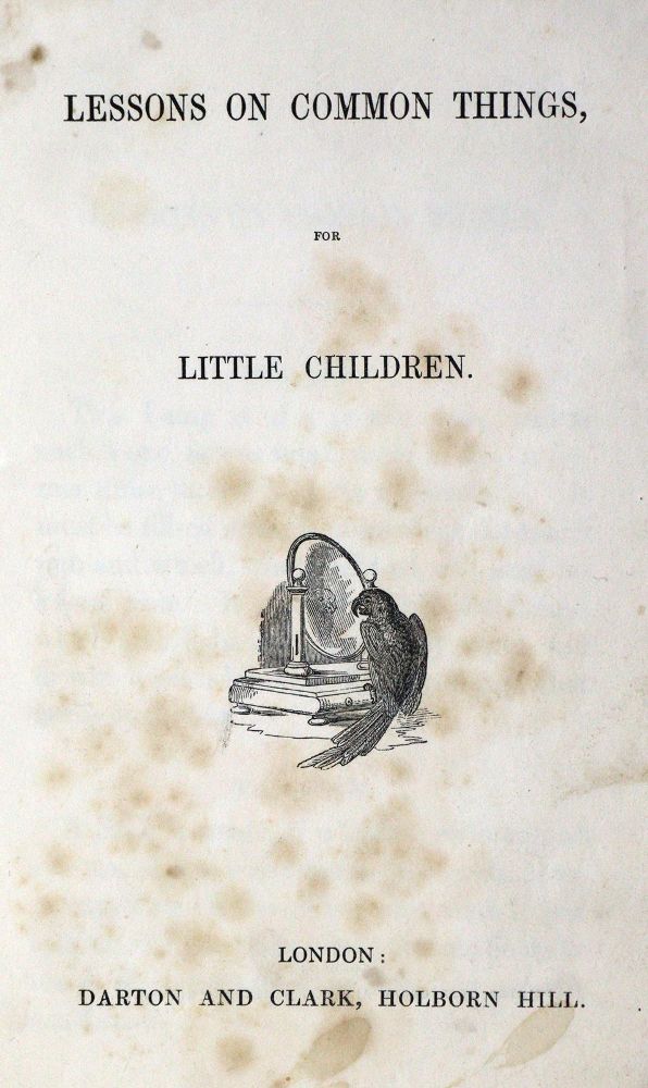 Große Abbildung Nr.1: 129-821 Lessons on Common Things,: (Kinder- und Jugendbücher)