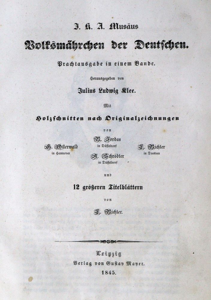 Große Abbildung Nr.1: 129-823 Musäus,J.K.A.: (Märchen)
