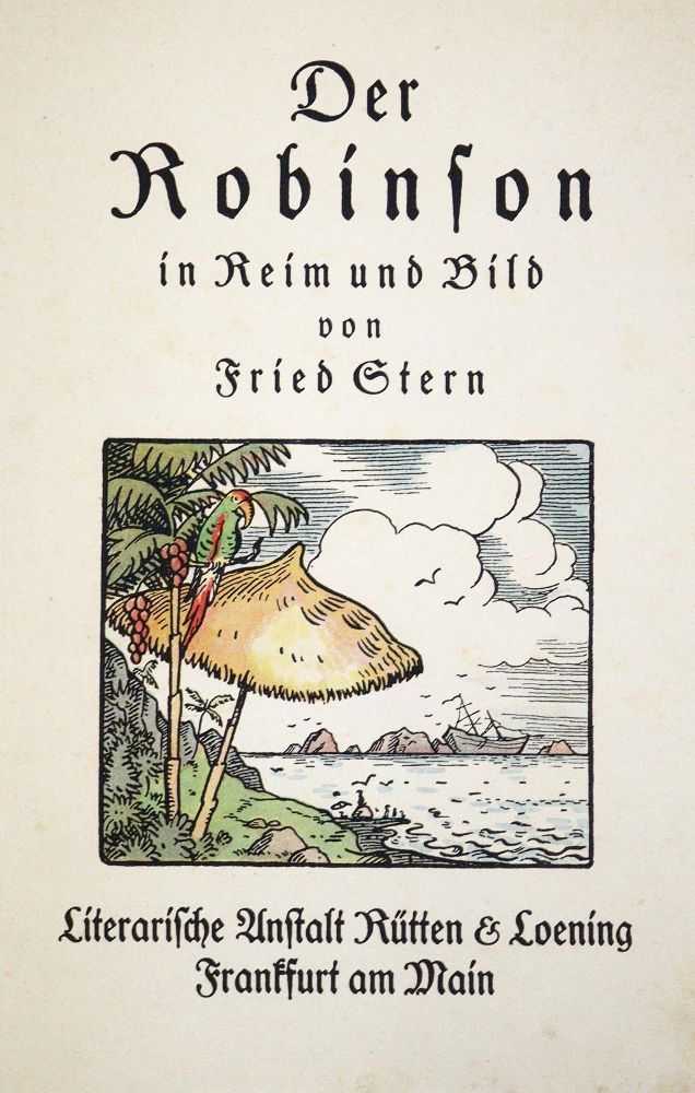 Große Abbildung Nr.1: 129-845 Stern,F.: (Robinsonaden)