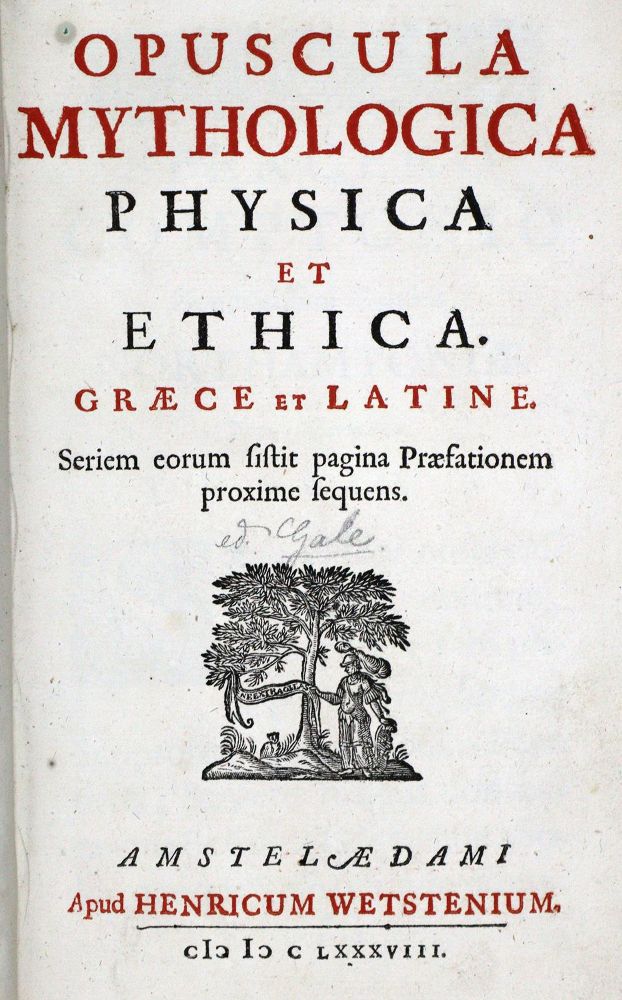 Große Abbildung Nr.1: 129-86 Gale,T. (Hrsg.).: (Alte Drucke, Handschriften und Theologie)