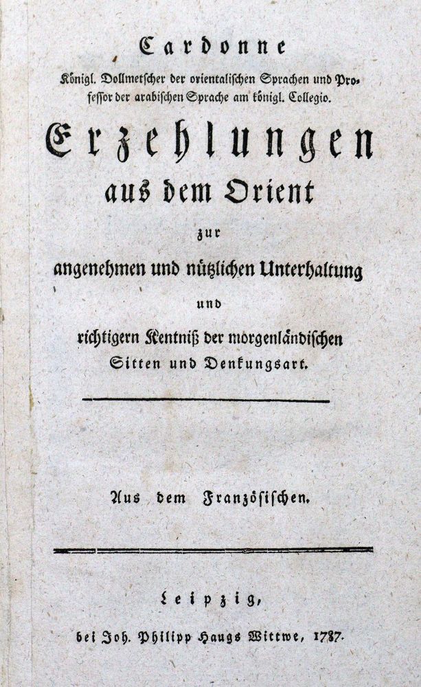 Große Abbildung Nr.1: 129-880 Cardonne,(D.D.).: (Literatur und illustrierte Bücher bis 19.Jahrhundert)
