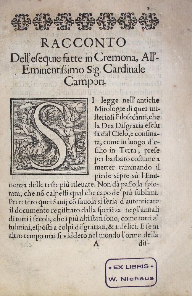 Große Abbildung Nr.1: 129-902 (Realino,F.).: (Emblemata)