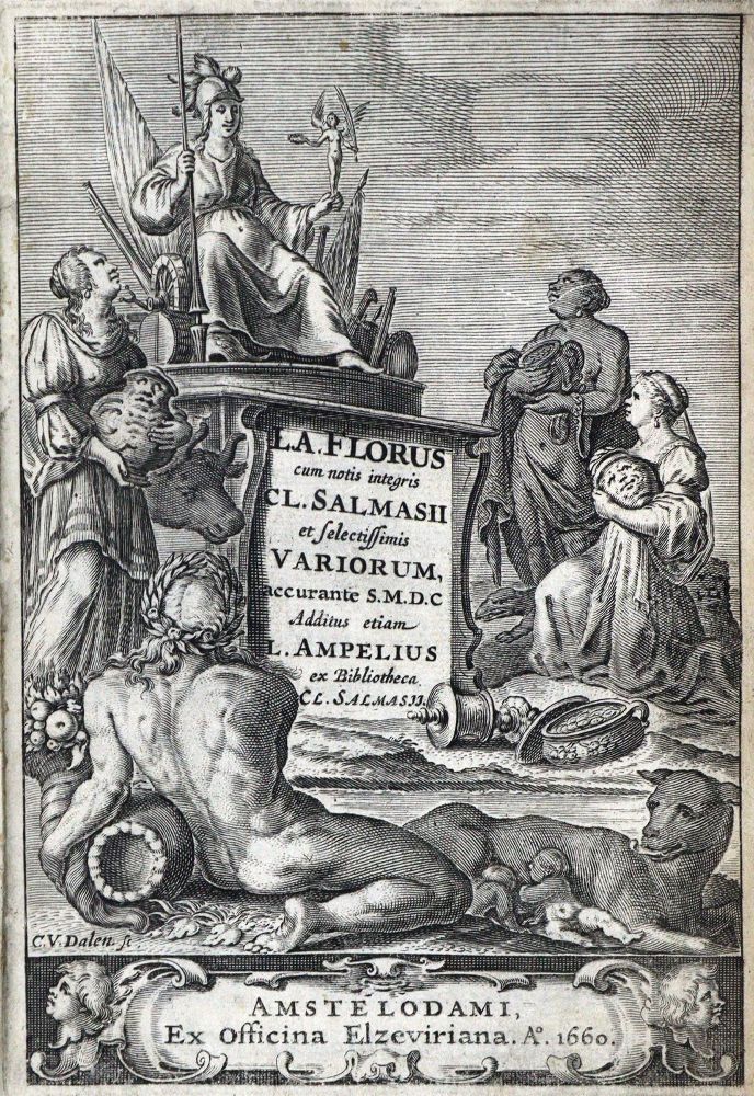 Große Abbildung Nr.1: 129-908 Florus,L.A.: (Literatur und illustrierte Bücher bis 19.Jahrhundert)