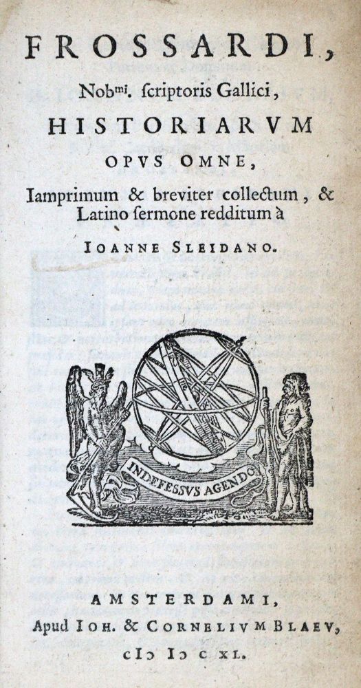 Große Abbildung Nr.1: 129-911 Froissard,(J.) u. (P.de)Comines.: (Literatur und illustrierte Bücher bis 19.Jahrhundert)