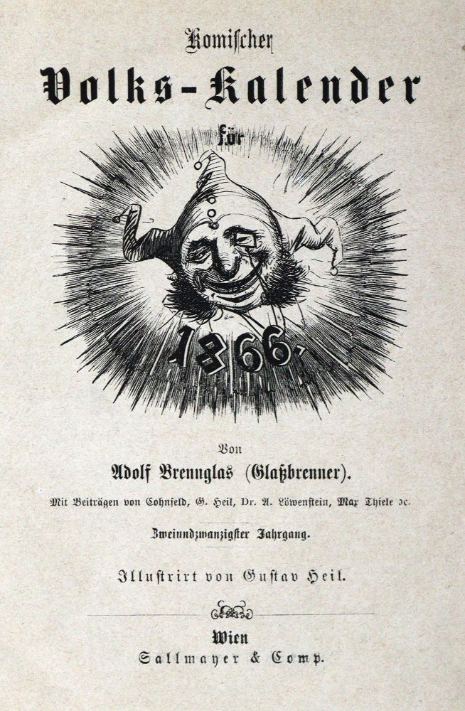 Große Abbildung Nr.1: 129-918 Glassbrenner,A. u. D.Sanders.: (Literatur und illustrierte Bücher bis 19.Jahrhundert)