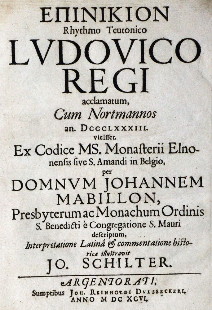Große Abbildung Nr.1: 129-972 Schilter,J.: (Ludwigslied)