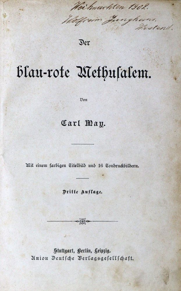 Große Abbildung Nr.1: 129-990 May,K.: (Literatur und illustrierte Bücher bis 19.Jahrhundert)