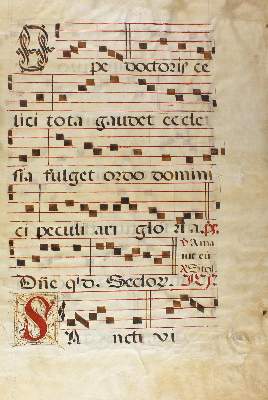 Bild Nr.1: 129-100 Antiphonar.: (Handschriften)