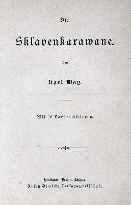 Bild Nr.1: 129-1004 May,K.: (Literatur und illustrierte Bücher bis 19.Jahrhundert)