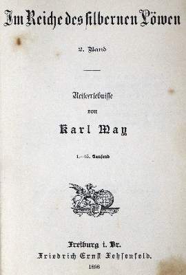 Bild Nr.1: 129-1016 May,K.: (Literatur und illustrierte Bücher bis 19.Jahrhundert)