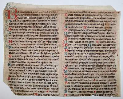 Bild Nr.1: 129-103 Vokabular.: (Handschriften, Einbandmakulatur)