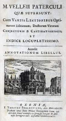 Bild Nr.1: 129-1044 Paterculus,C.V.: (Literatur und illustrierte Bücher bis 19.Jahrhundert)