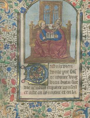 Bild Nr.9: 129-105 (Horae B.M.V.).: (Handschriften)
